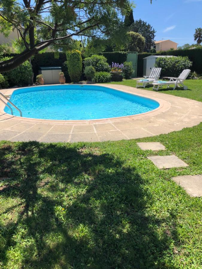 Villa C3 Arthur Rimbaub Chambre D'Hote Piscine Proche Mer Plage 600M Cagnes-sur-Mer Bagian luar foto